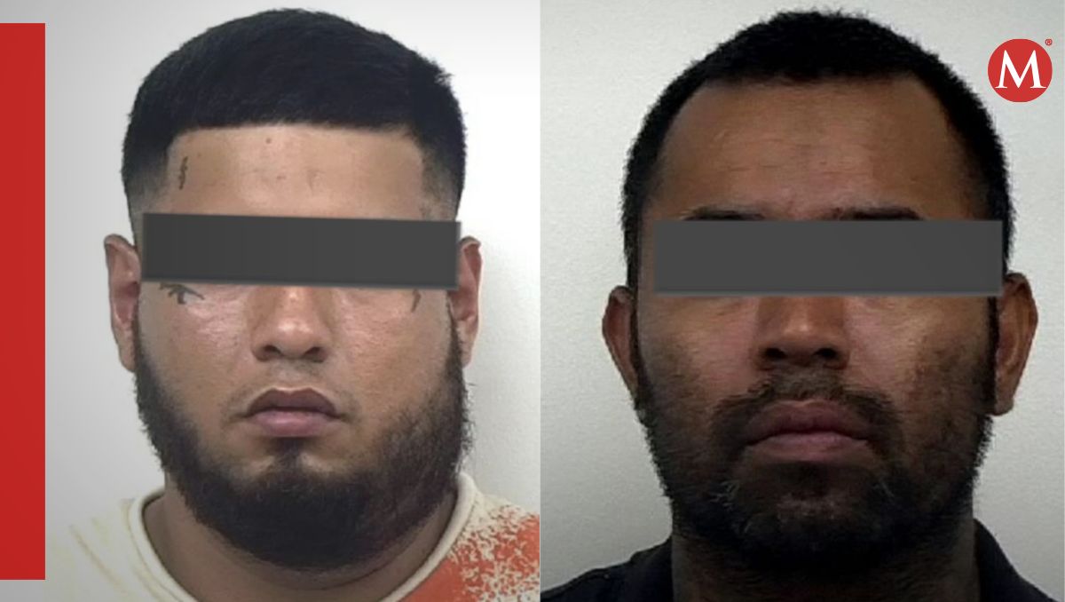 Los detenidos son Edson "N", de 26 años, y a Edgar Leonardo "N", de 35 | Especial
