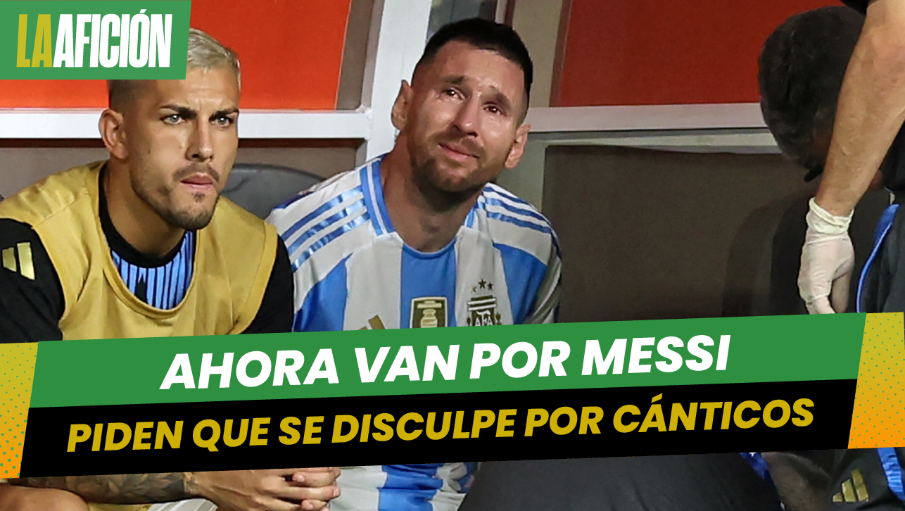 Funcionario argentino pidió que Messi se disculpe por cantos racistas