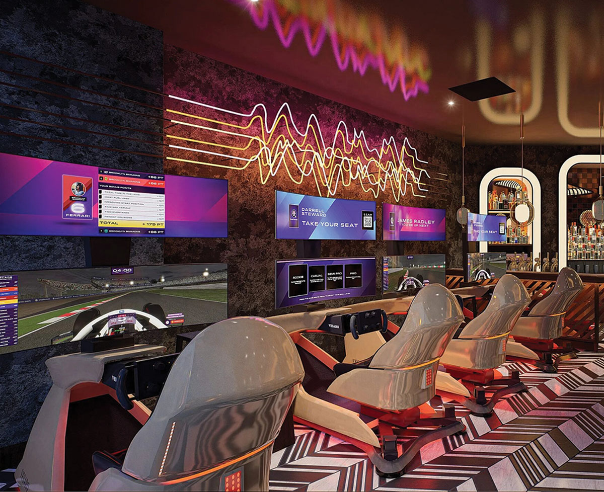 A 1,000 X HORA. La Fórmula 1 unió fuerzas con Kindred Concepts para lanzar F1 Arcade en 2022.