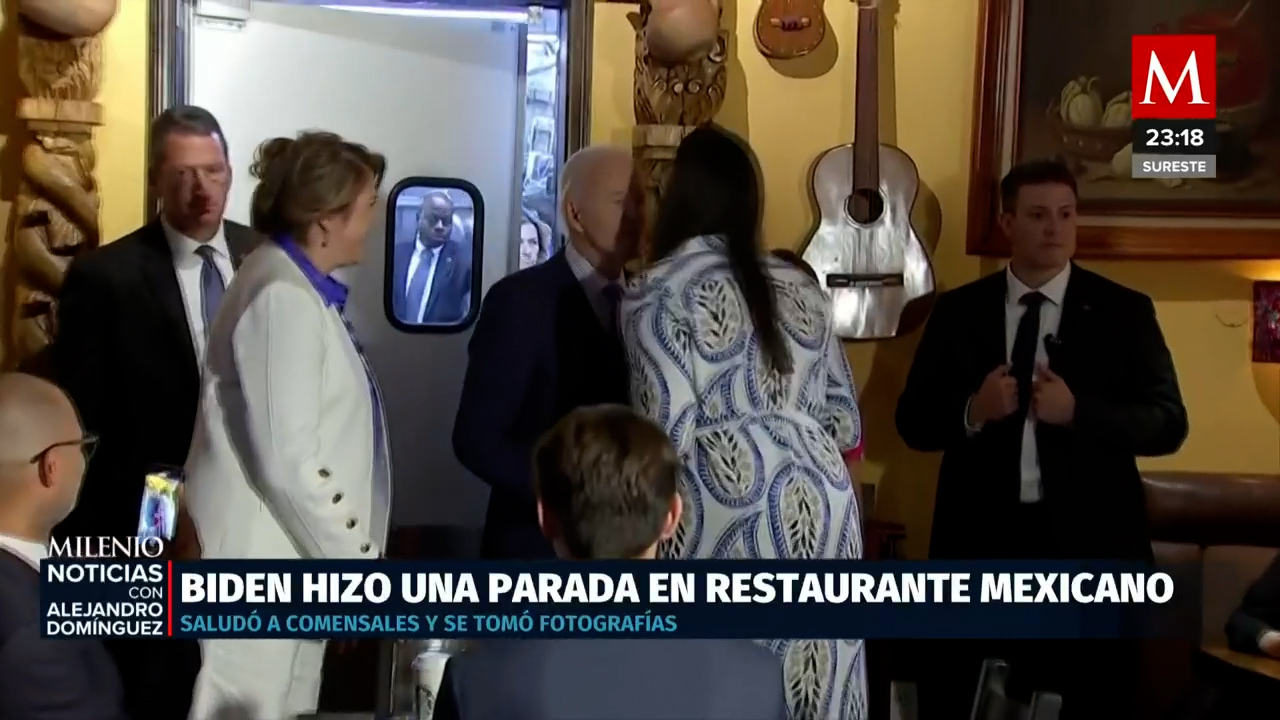 Joe Biden visitó un restaurante mexicano en Nevada antes de dar positivo por covid-19