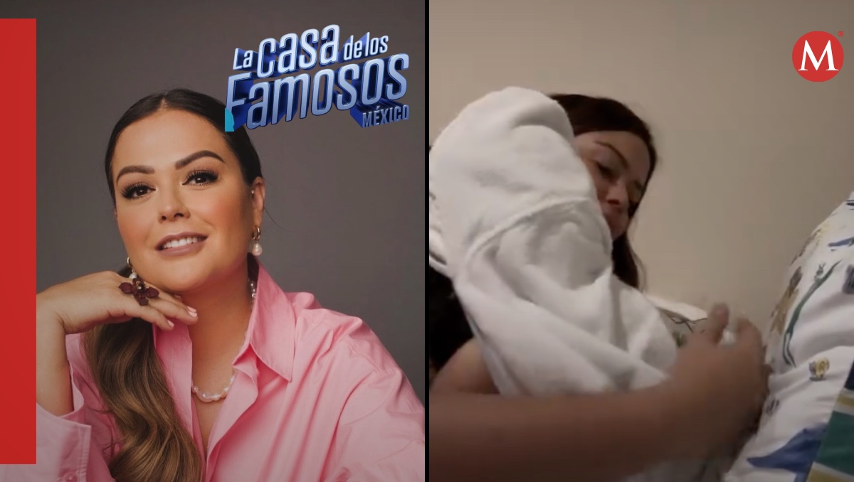Mariana Echeverría rompe en llanto al despedirse de su hijo, antes de entrar a  La Casa de los Famosos | ESPECIAL
