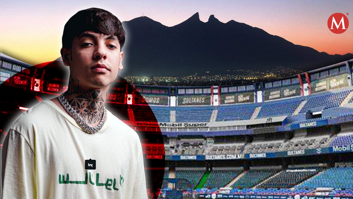 Natanael Cano en Monterrey. Foto: Especial