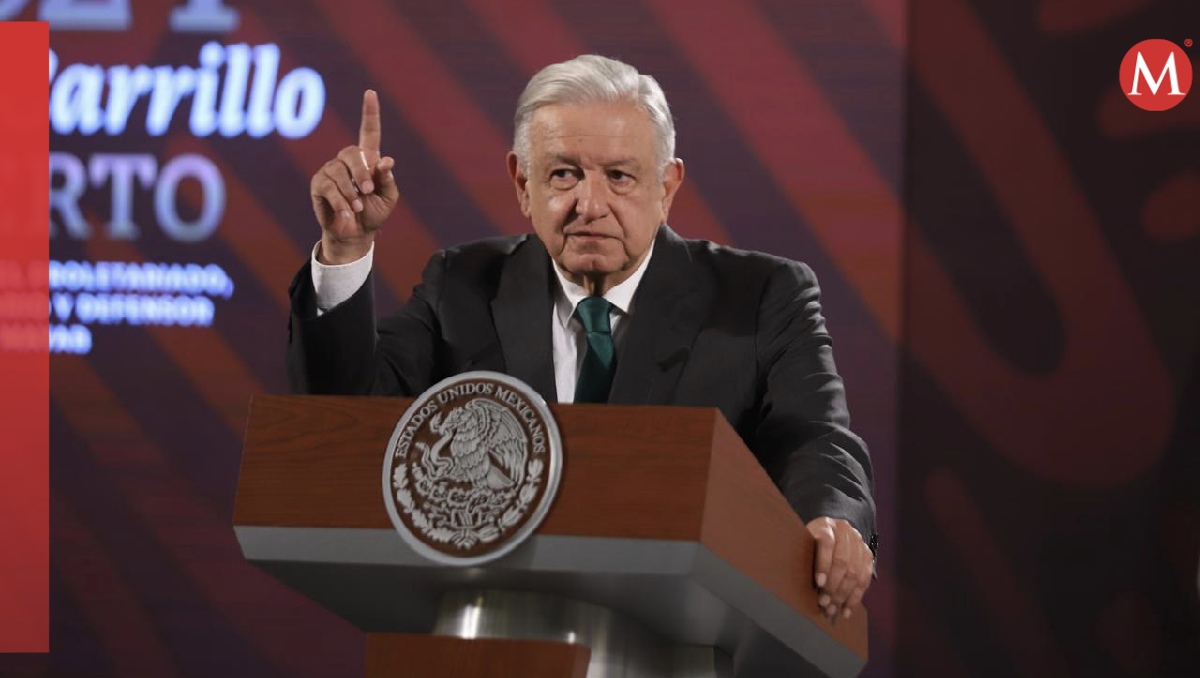 El Presidente dio su conferencia de prensa matutina desde Palacio Nacional hoy. | Jorge Carballo
