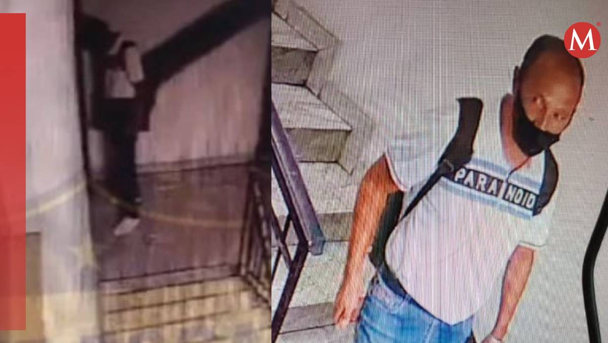 El presunto ladrón fue captado por cámaras de seguridad (Especial)