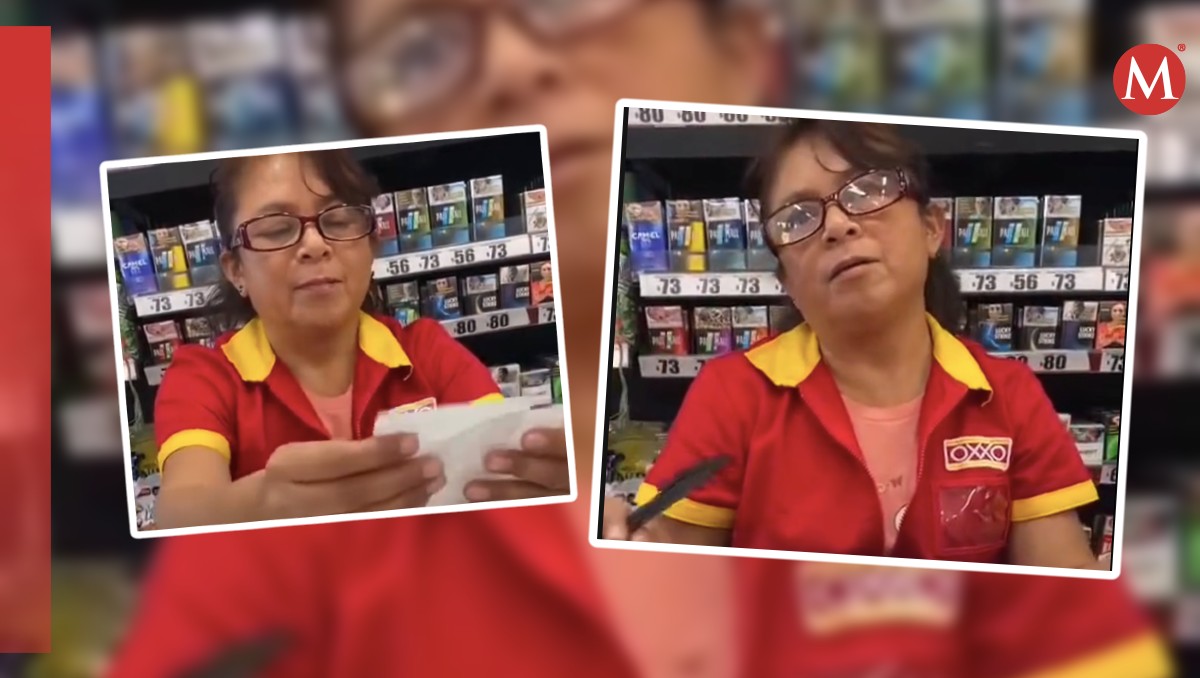 Cajera de Oxxo se indigna por recibir dinero que otorgó por error