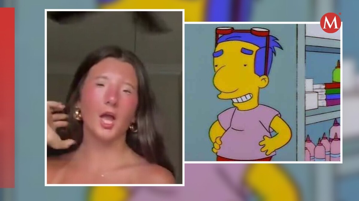 Chica se vuelve tendencia en redes por su gran parecido con Milhouse.