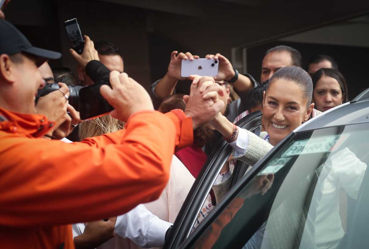 Claudia Sheinbaum s encuentra de gira por Zacatecas. | Foto: Araceli López