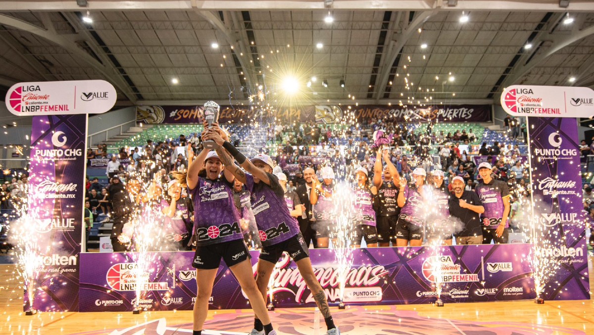 Fuerza Regia se corona campeón de la Zona Norte en la LNBP Femenil (@FuerzaRegiaFem)