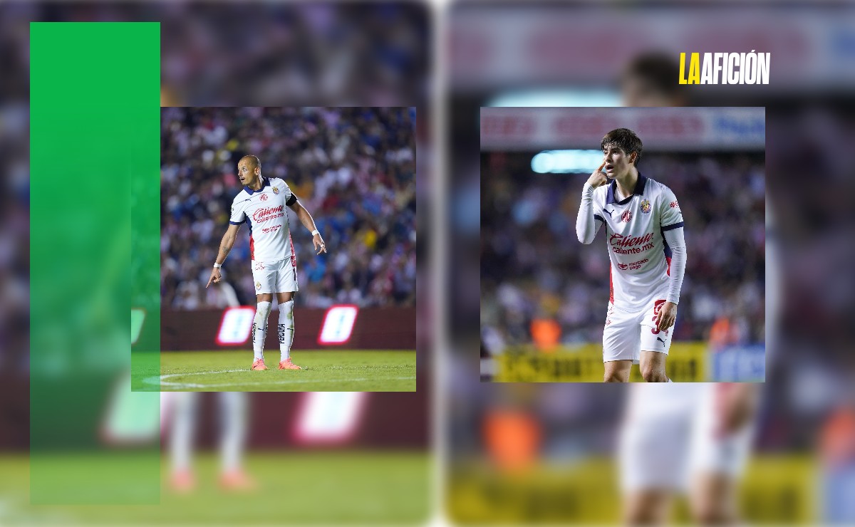 Javier Hernández y Armando González pelean la titularidad con Chivas en el Apertura 2024 (Imago 7 | Diseño: Milenio)