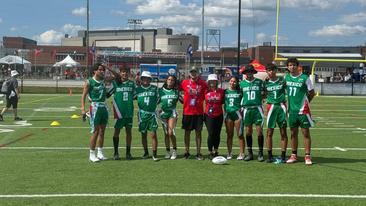 México llega invicto a la ronda final U-14 del Flag Championships (Cortesía)