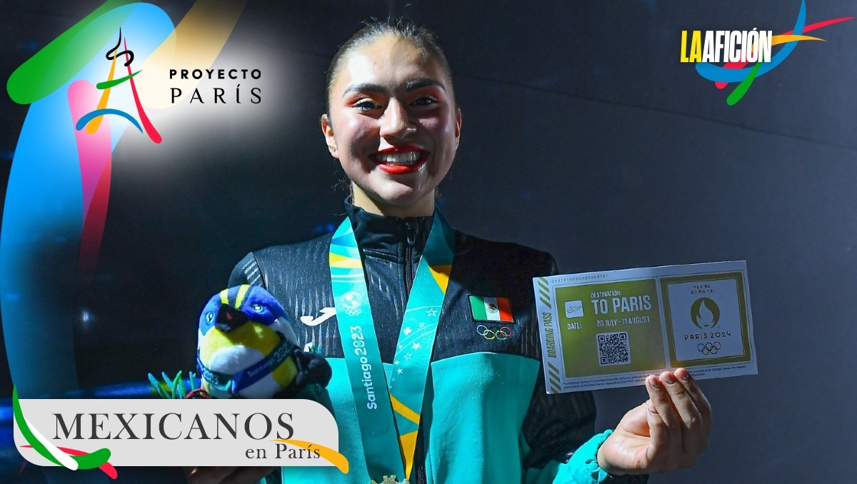 Pamela Toscano, la nadadora artística que estará en París 2024 (Mexsport)