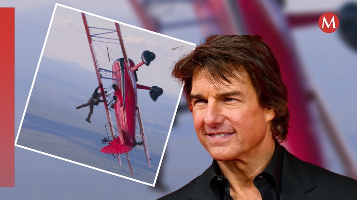 Tom Cruise se cuelga de avioneta en pleno vuelo para escena de "Misión Imposible 8".