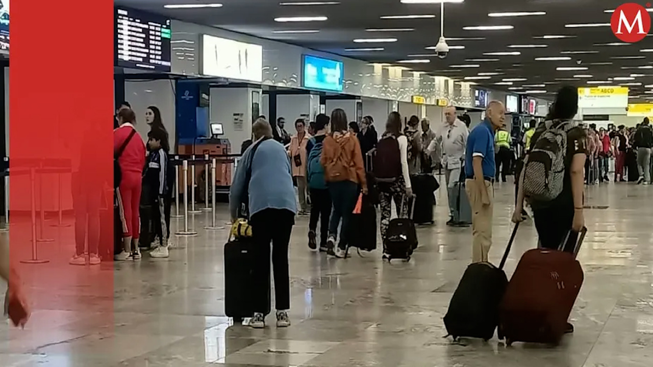 Hay vuelos retrasados y cancelados en el Aeropuerto de Guadalajara por falla informática global