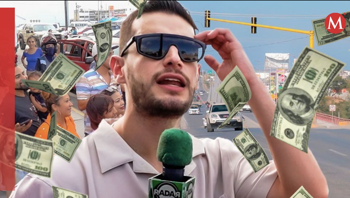 Adrián Marcelo, éste es el motivo por el que regala dinero a la gente