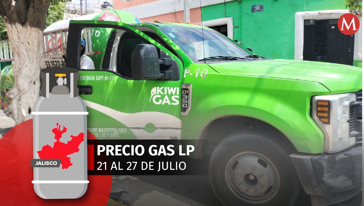 Pipa de gas LP en Jalisco (Foto: Salvador Romero | Diseño: Milenio)