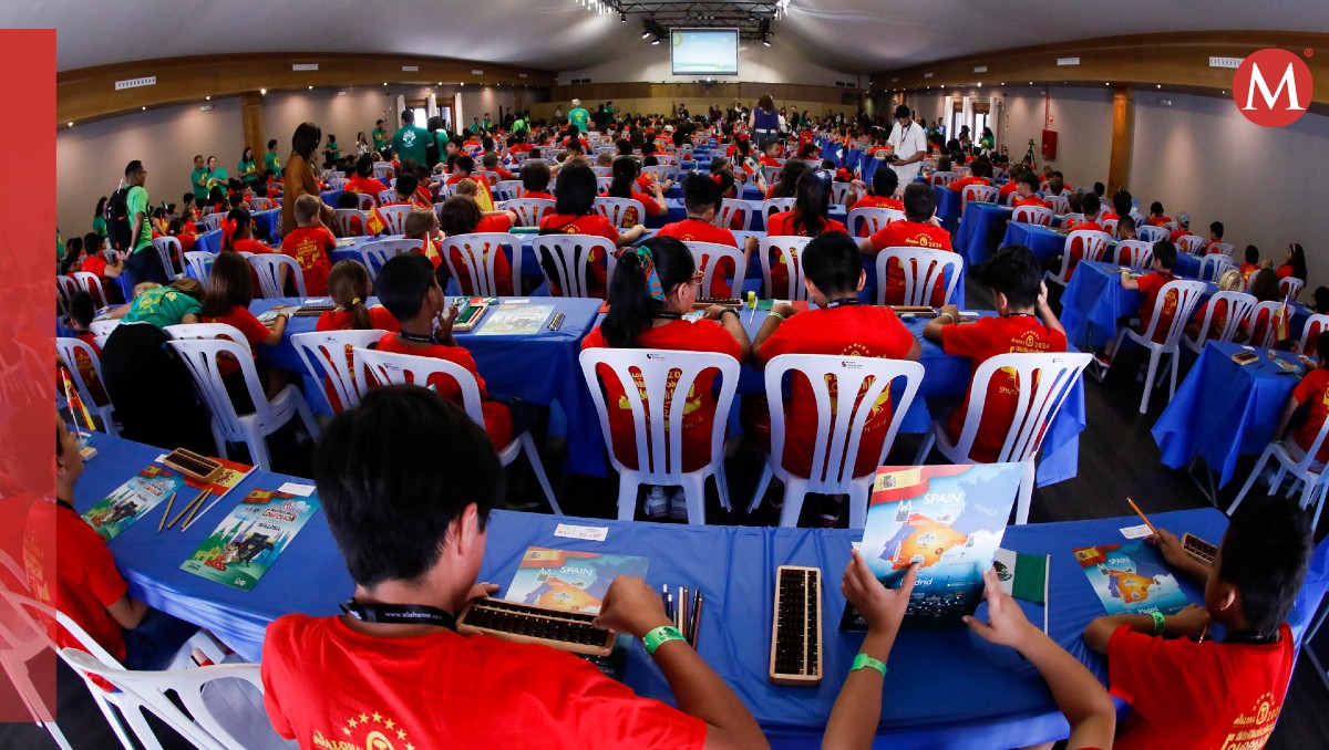 El campeonato mundial de cálculo Aloha juntó a 600 niños. | EFE