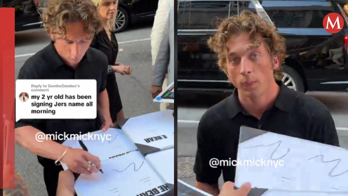 Critican a Jeremy Allen por firma de autografos