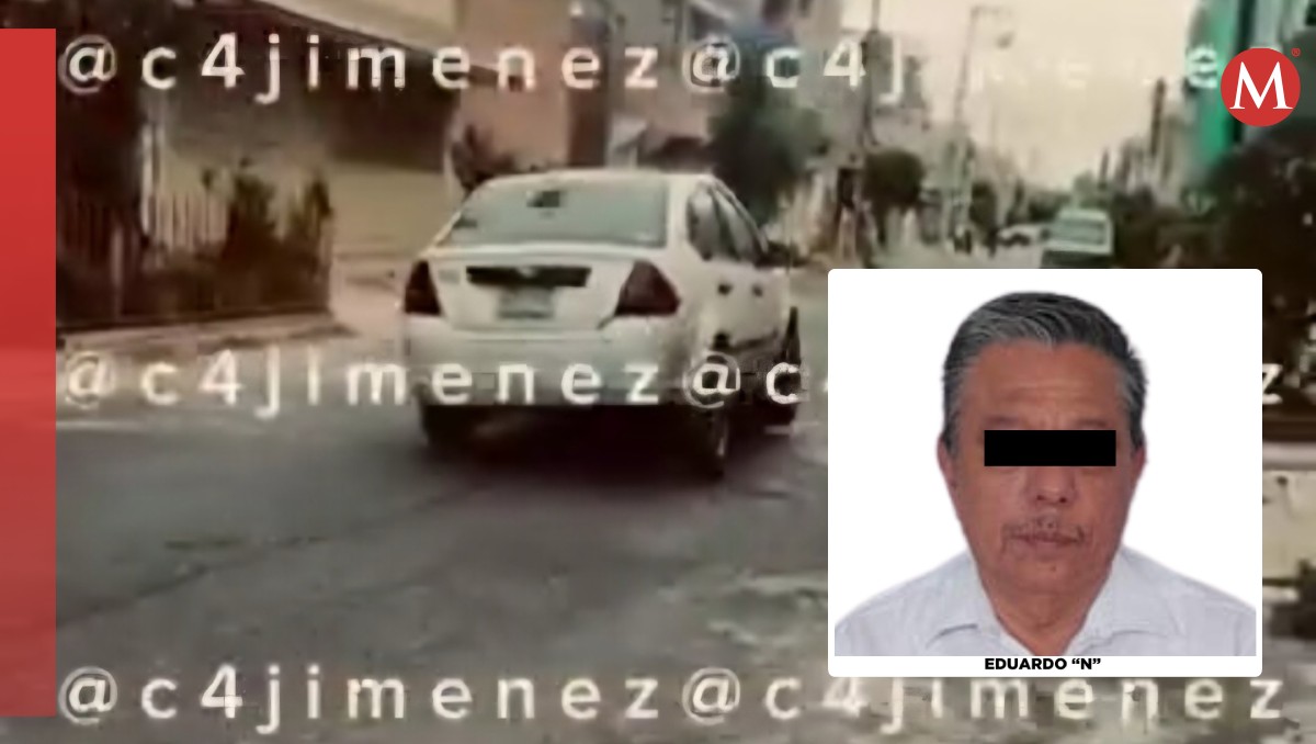 Eduardo "N" fue detenido por presuntamente arrollar a mujer en Neza. Foto: (Especial)