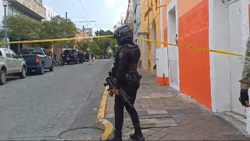 El hallazgo ocurrió en pleno centro de Guadalajara. (Juan Carlos Munguía)