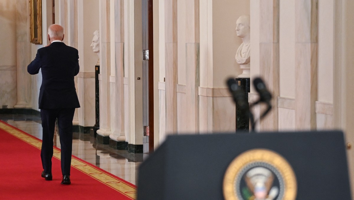 Joe Biden se bajó de la contienda tras su desastroso debate. | AFP