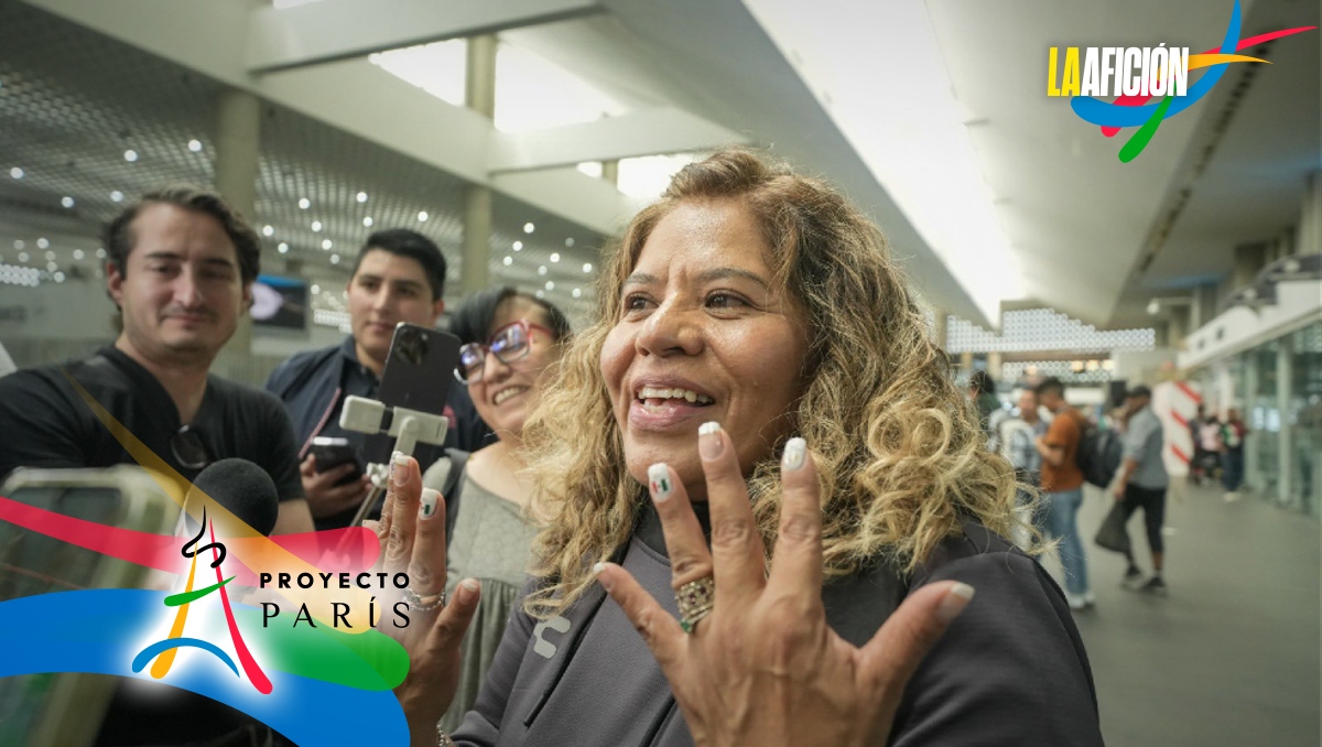 María José Alcalá pide a los aficionados que estén atentos de los resultados de los mexicanos (X: @COM_Mexico)