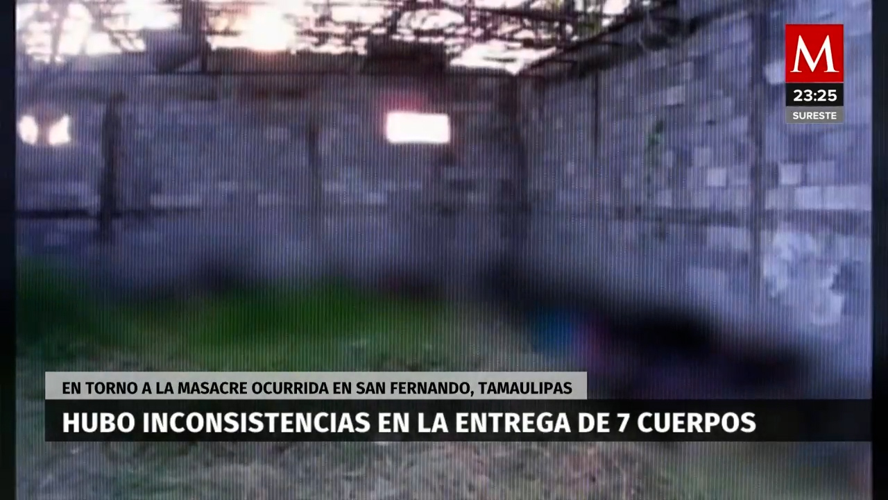 Masacre de San Fernando: Inconsistencias en la entrega de cuerpos