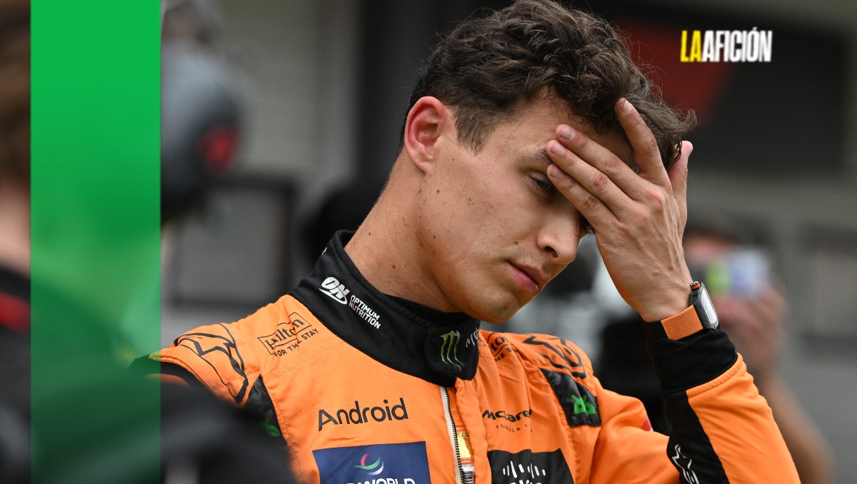 McLaren le pone un 'estate quieto' a Norris con dura advertencia en el GP de Hungría (AFP)