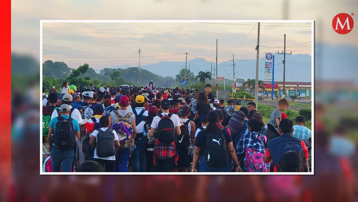Alrededor de más de mil personas provenientes de Centroamérica partieron de Chiapas para cumplir el sueño americano. | Especial