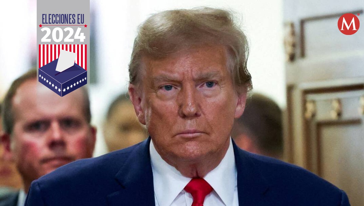 Trump reacciona a la salida de Joe Biden por la elección a presidente de EU. Foto: (Especial)
