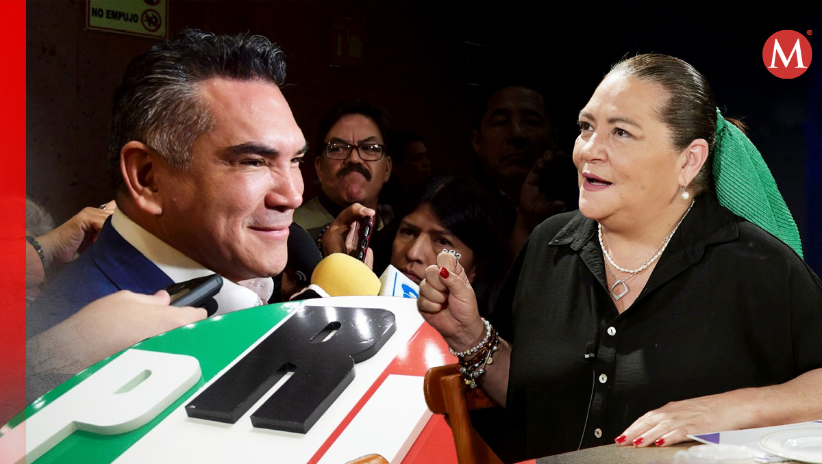Alejandro Moreno se reúne con Guadalupe Taddei. | Diseño: Óscar Ávila