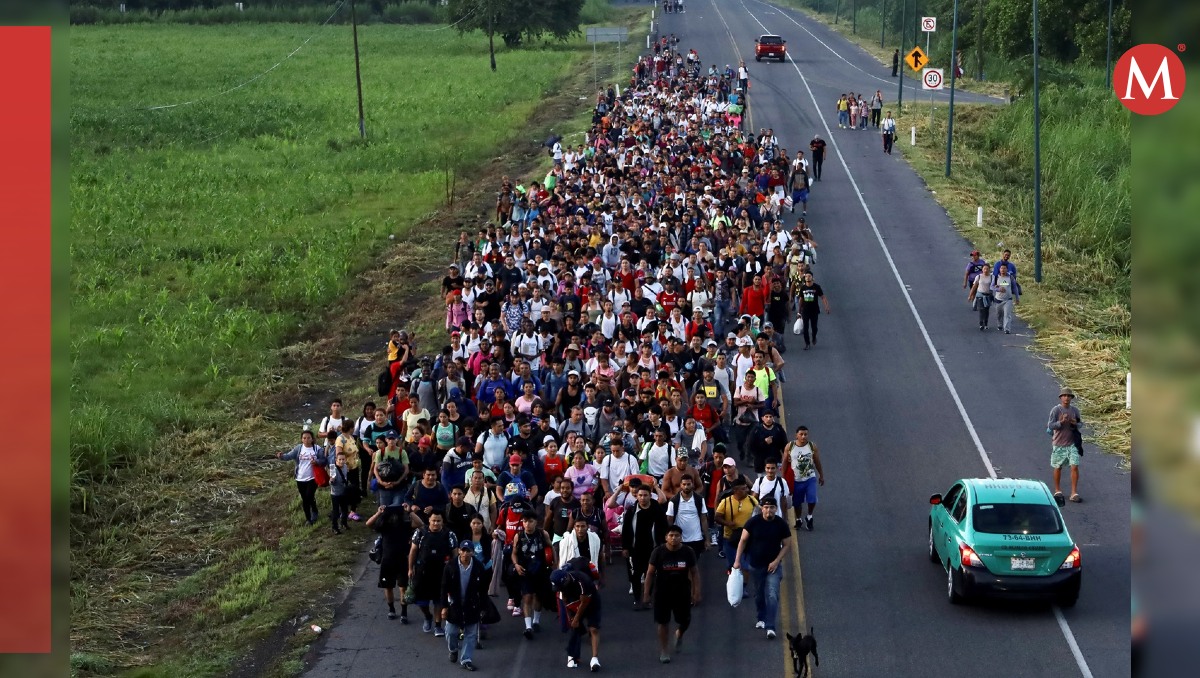 La caravana migrante caminó 38 kilómetros desde Suchiate a Tapachula en Chiapas. | Reuters