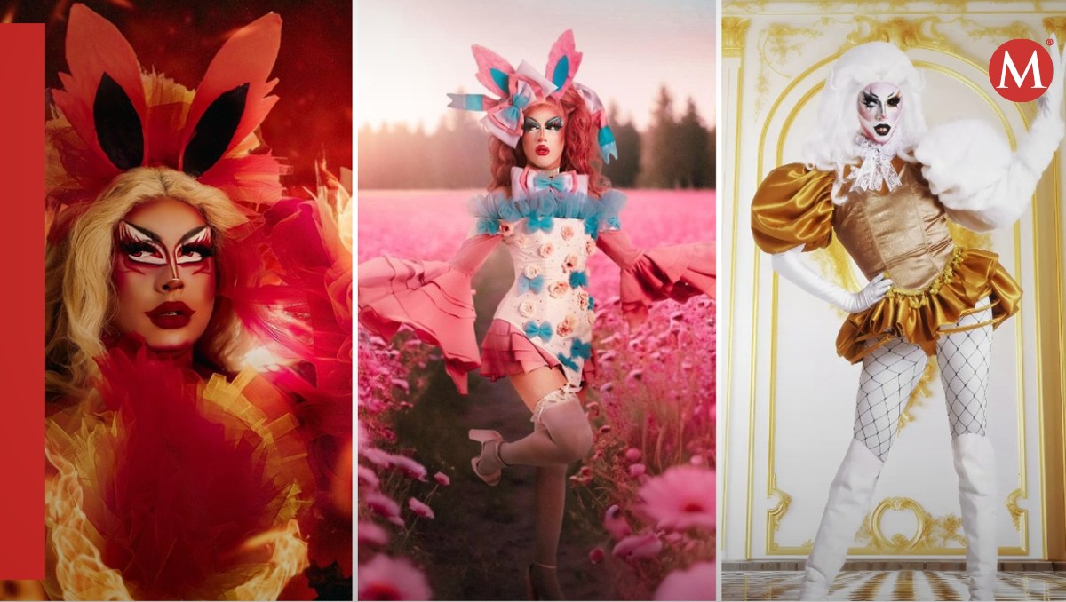 Cexilia Gramos, Alessia Blossom y Suggar Blood. (Instagram)