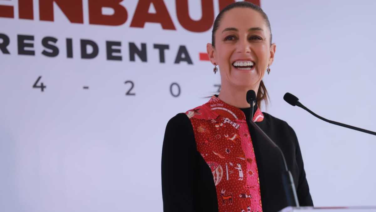 La futura mandataria aclaró en su casa de transición que, en su visita por Palacio, no verá al presidente Andrés Manuel López Obrador. | Javier Ríos
