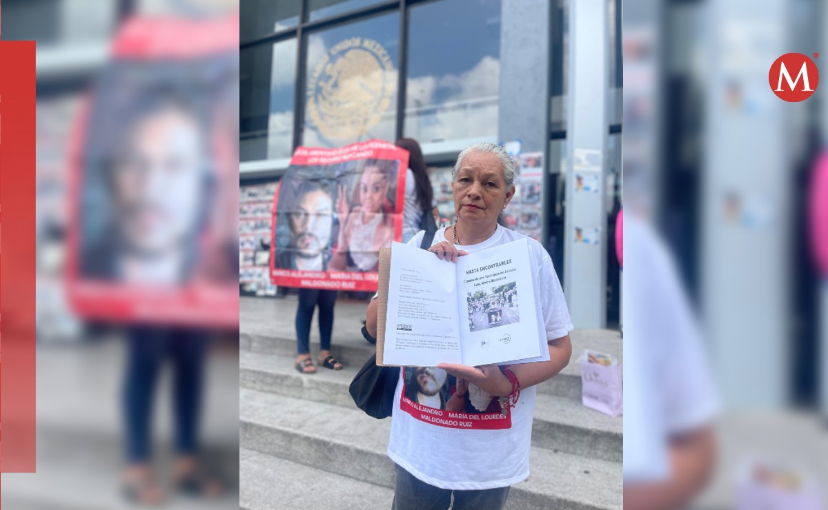 María de Lourdes Ruiz Bravo, madre buscadora, fundadora del colectivo Luz de Esperanza (Karla Victoria Rodríguez)