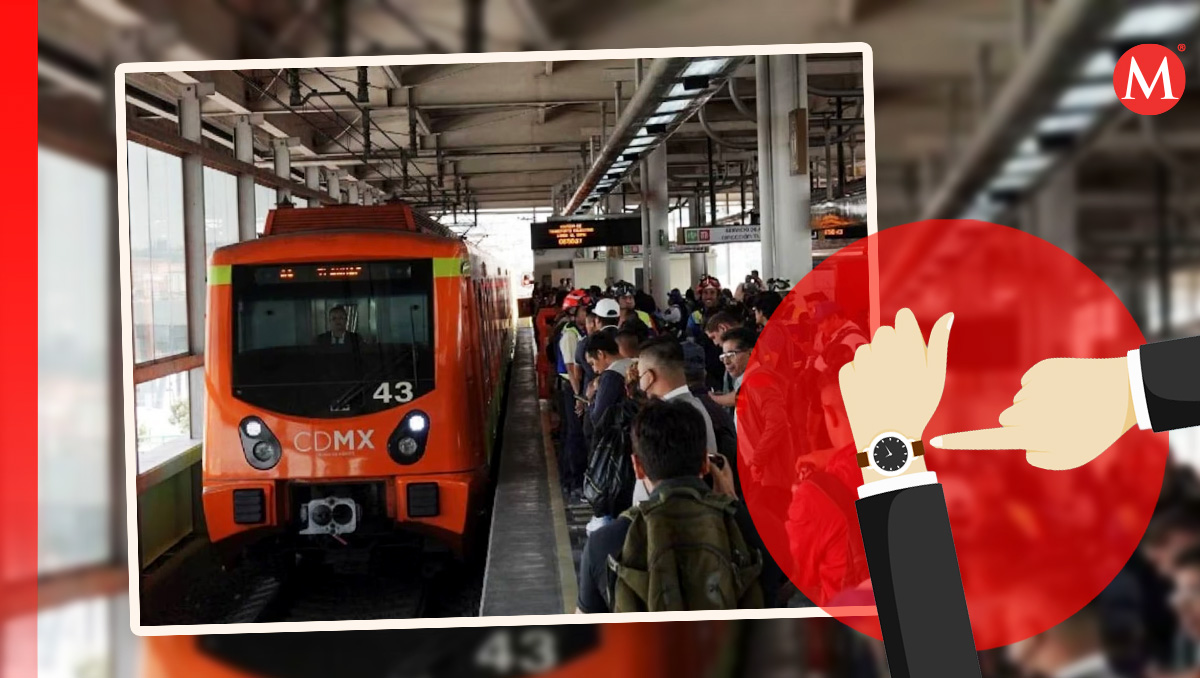 El Metro de Ciudad de México tiene problemas por la hora pico. | Especial