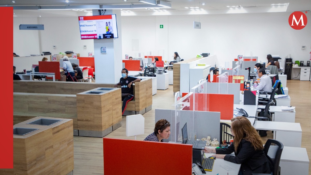 Oficinas de atención del Infonavit.