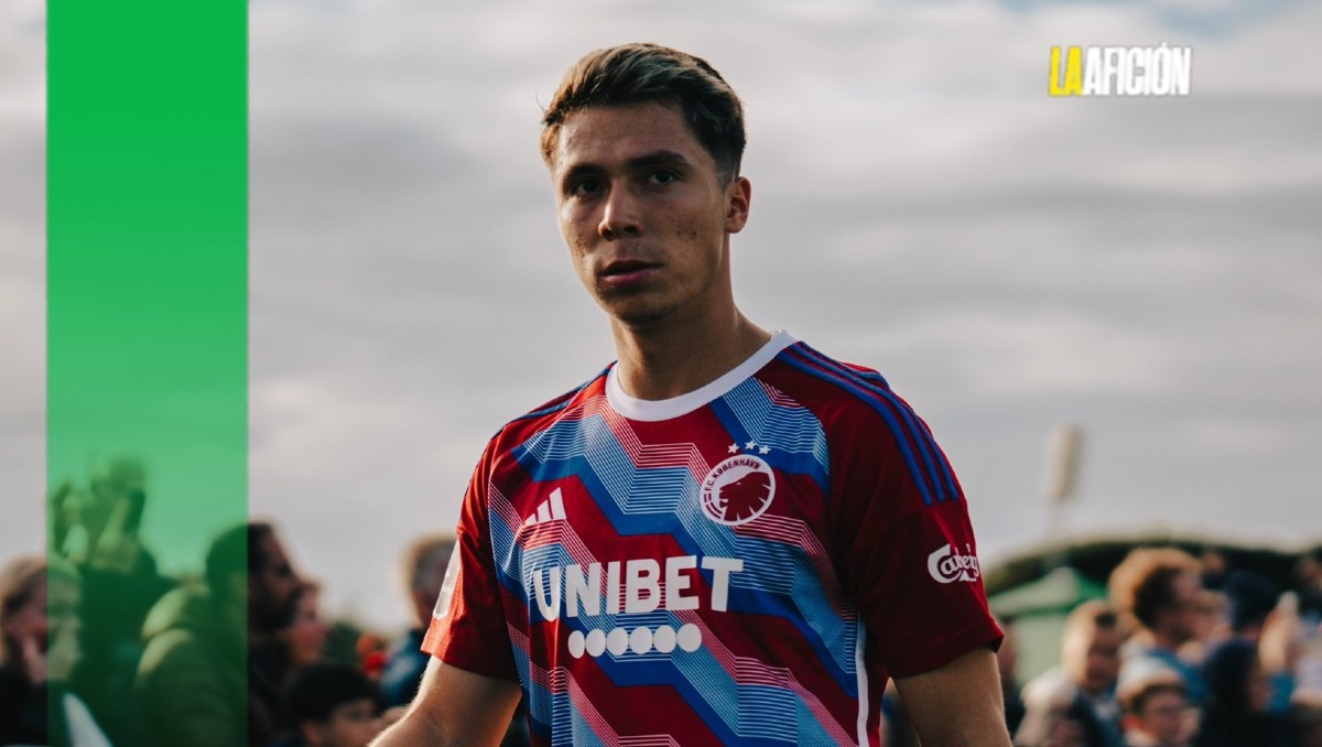Rodrigo Huescas, se luce en su debut oficial con el FC Copenhague (X @FCKobenhavn)