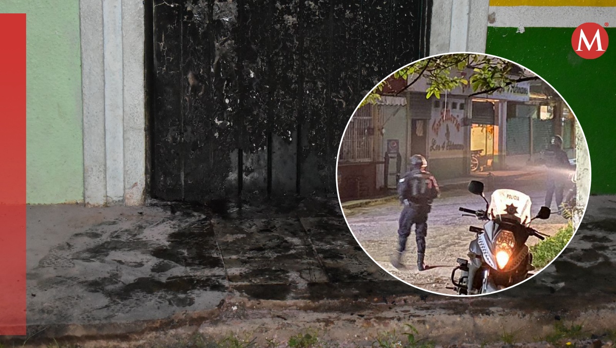 Una tortillería fue atacada con bombas caseras en Acayucan, Veracruz. | Especial