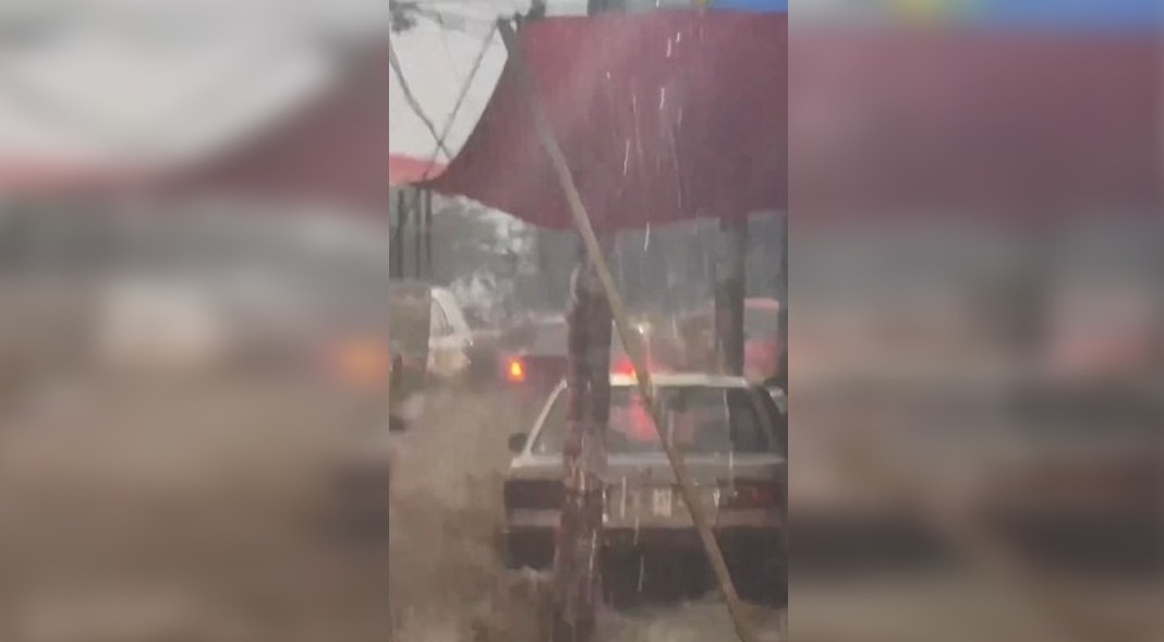 Afectaciones por lluvias en CdMx. (Captura de pantalla)