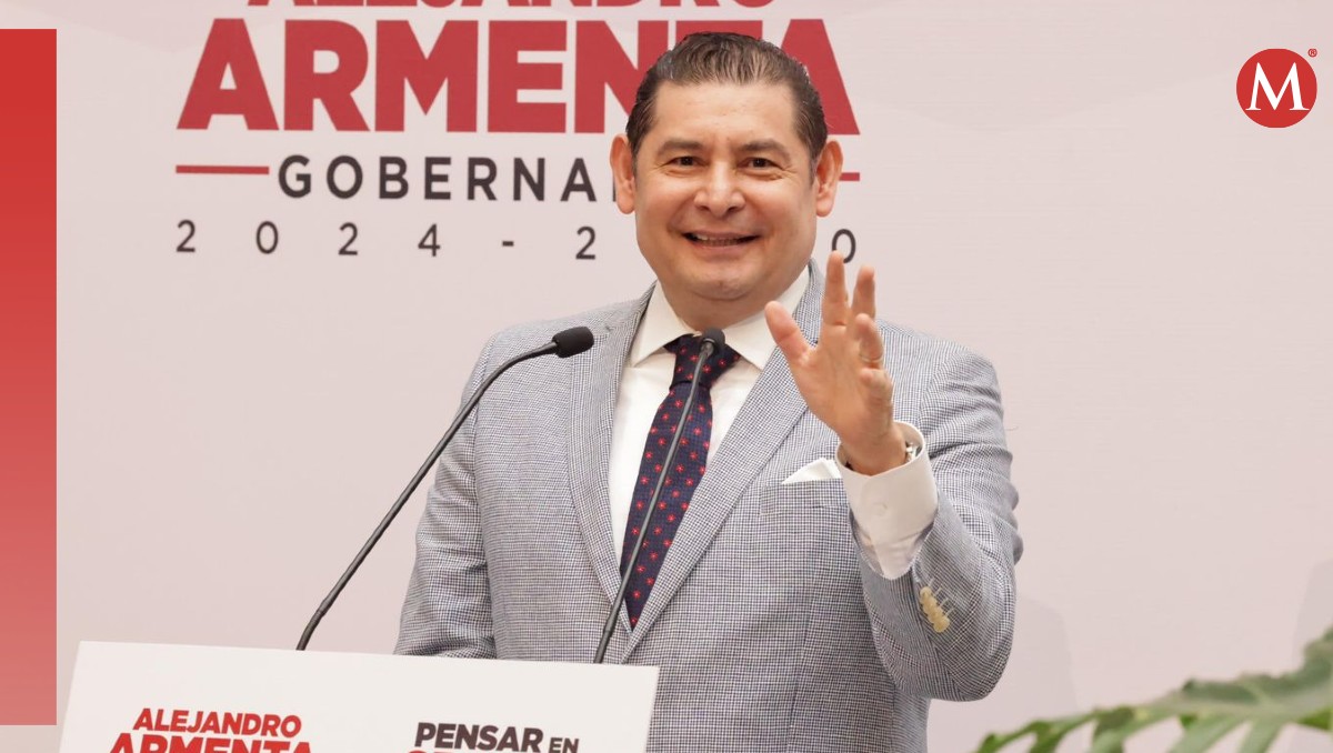 Alejandro Armenta, gobernador electo de Puebla. (Foto: Especial)