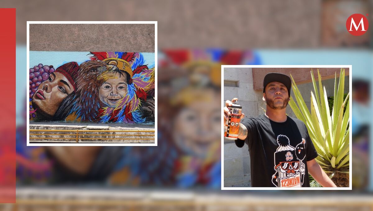 Caporal pintará murales en  Gómez Palacio.| Especial