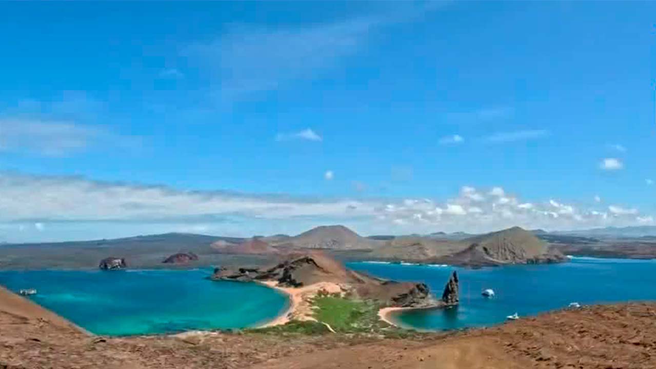 En Ecuador, la isla Bartolomé alberga cientos de especies y grandes paisajes | Milenio Hábitat
