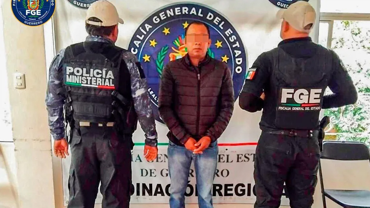 Fidel 'N' es arrestado en Tlapa de Comonfort, Guerrero, por delitos de violación y pederastia