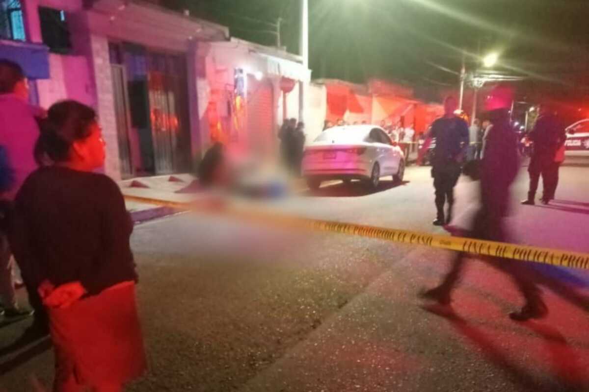 El hombre fue asesinado afuera de su propia casa, que se convirtió en la escena del crimen.