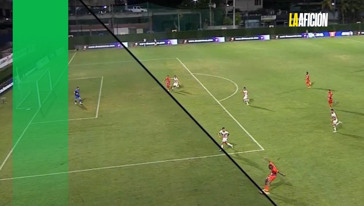 Insólita línea oblicua en partido entre Puerto Cabello vs Portuguesa (Especial)
