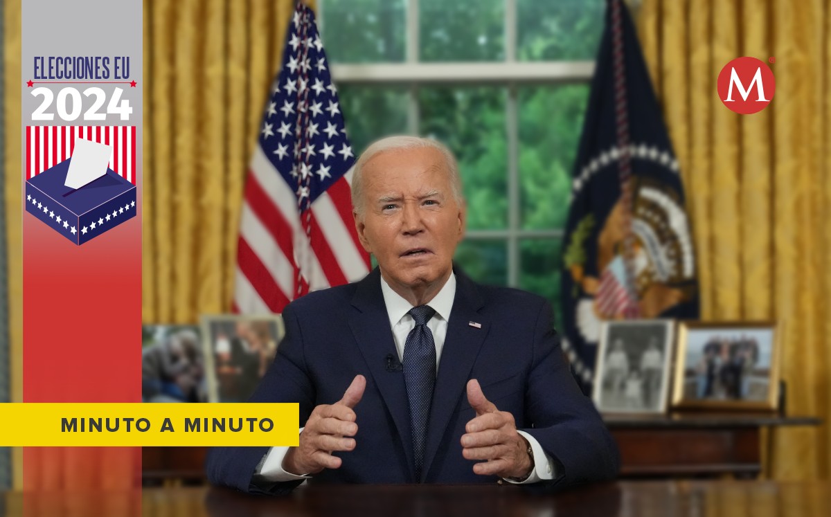 Joe Biden reapareció tras recluirse por su covid-19. | AFP