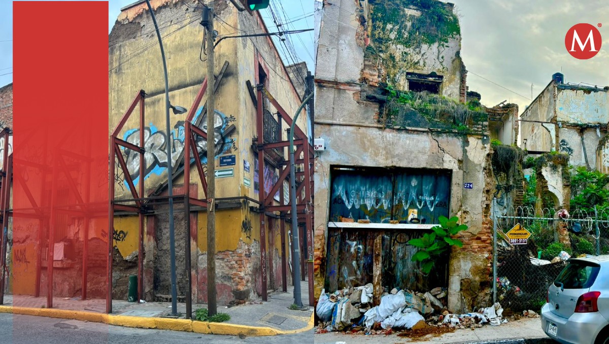 Proliferan las casas abandonadas en Guadalajara. (Especial)