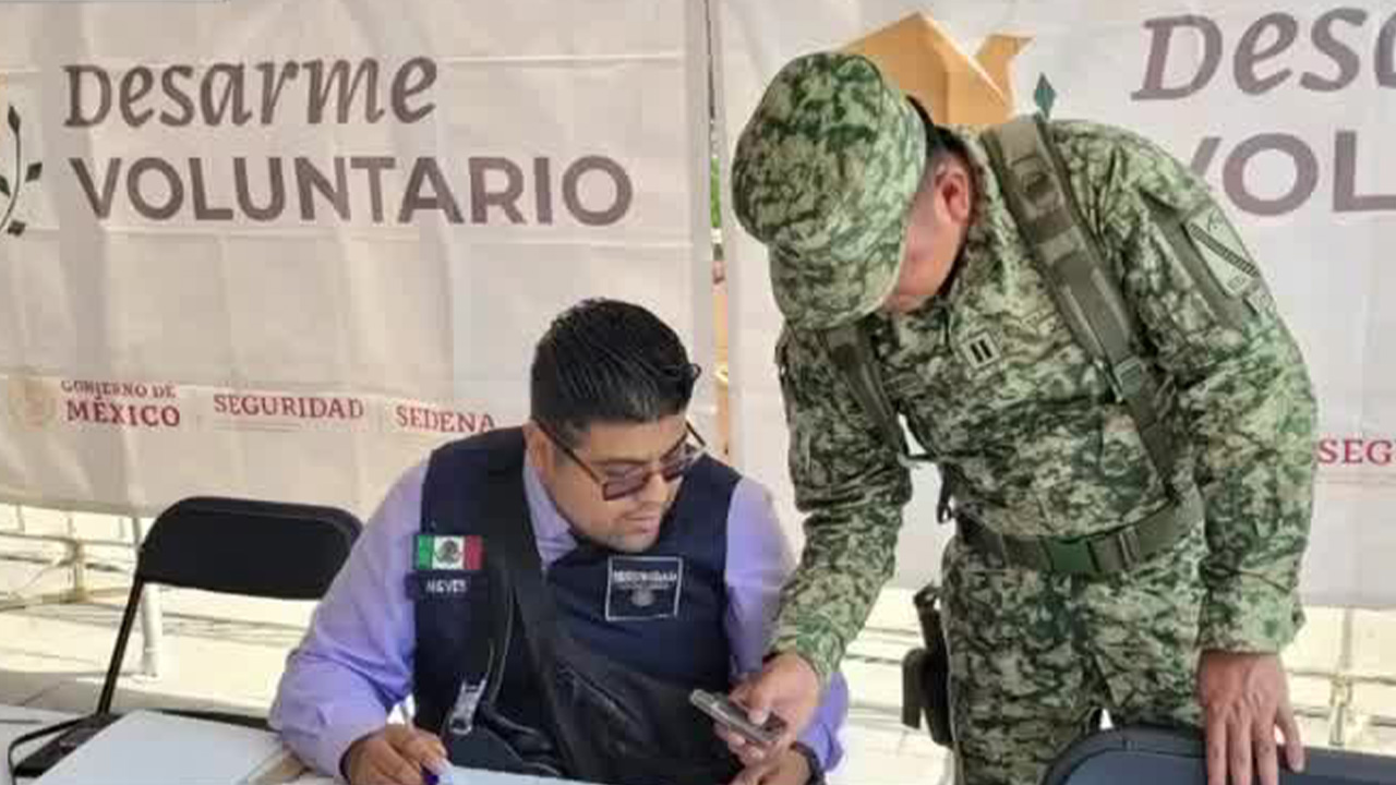Sedena pone en marcha la campaña 'Canje de Arma de Fuego 2024' en Tultitlán