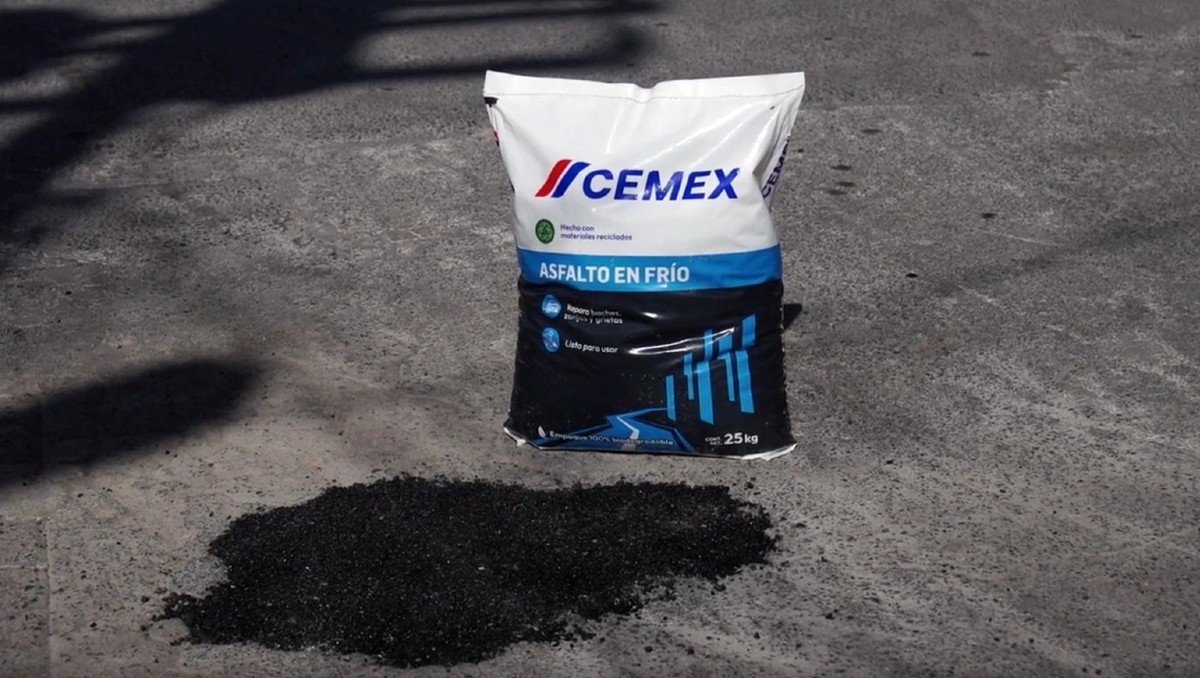 El asfalto en frío no necesita herramientas especiales ni de mano de obra especializada / Cemex