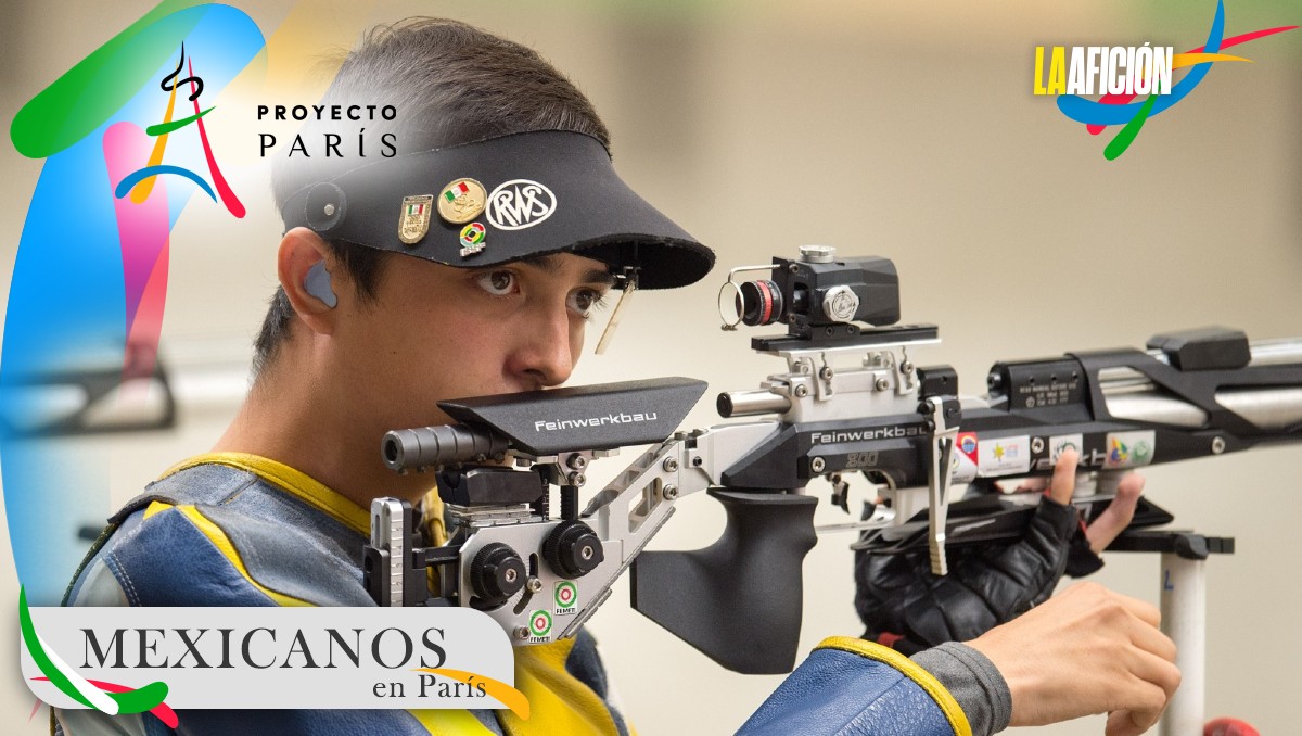 Carlos Quezada, el tirador mexicano que participará en Juegos Olímpicos de París 2024 (Mexsport)